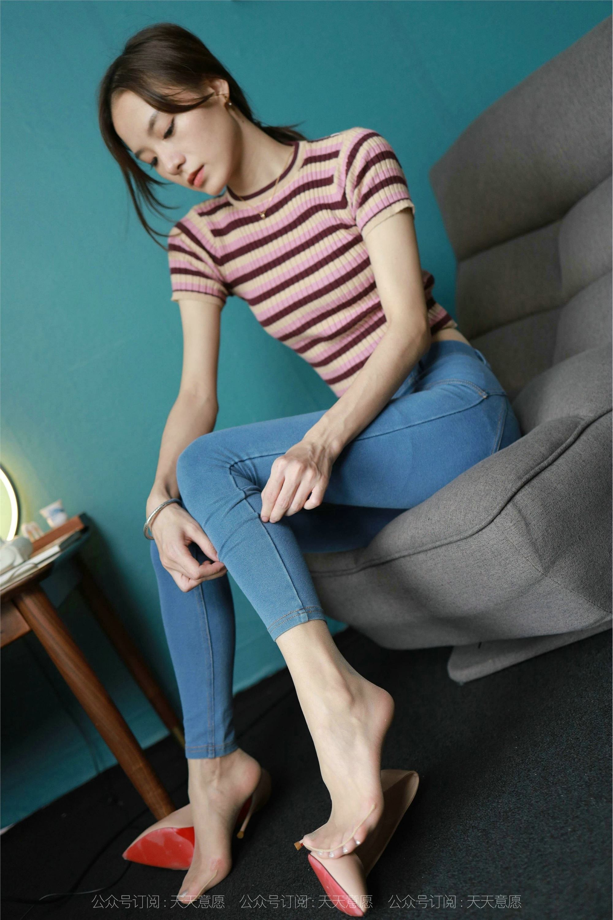 IESS异思趣向  2021.09.01 丝享家906：小六《牛仔裤里丝》